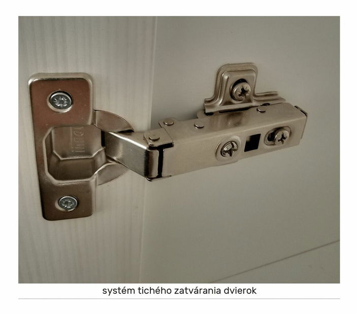 Dulap inferior TOYAL (alb + sosna nordică)