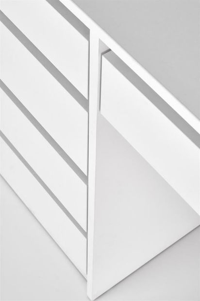 Masă de toaletă Hektor XL (Alb) (cu oglindă)