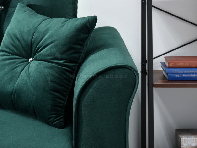 Kétszemélyes kanapé Lirica (zöld)