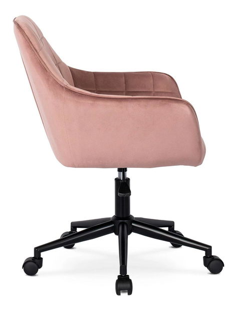 Fotoliu birou Levanto (roz) 