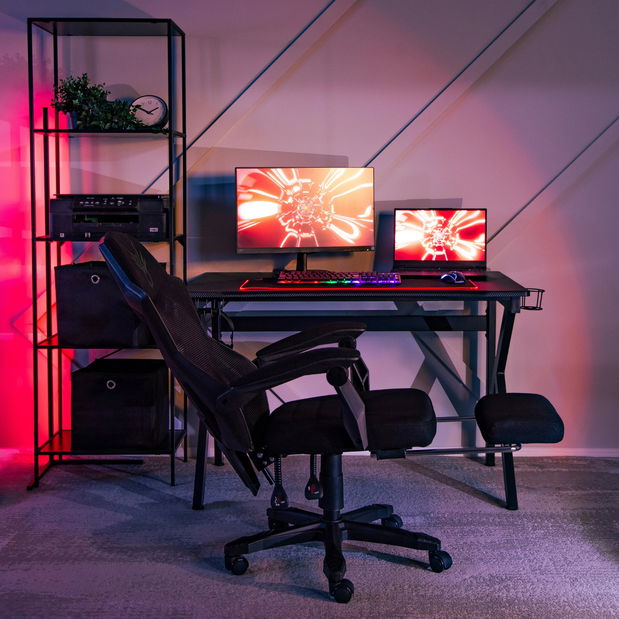 Gaming fotelja Brodel (crna) 