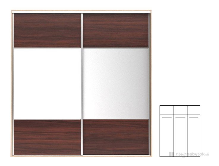 Ruhásszekrény F19 SZF2M/230