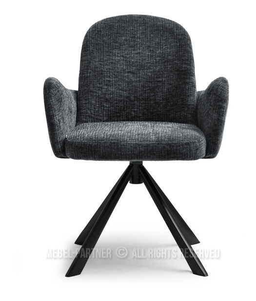 Stolička Sony (grafit + čierna)