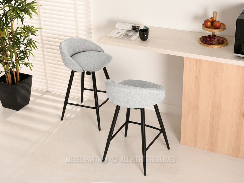 Scaun Ignis (gri + negru)