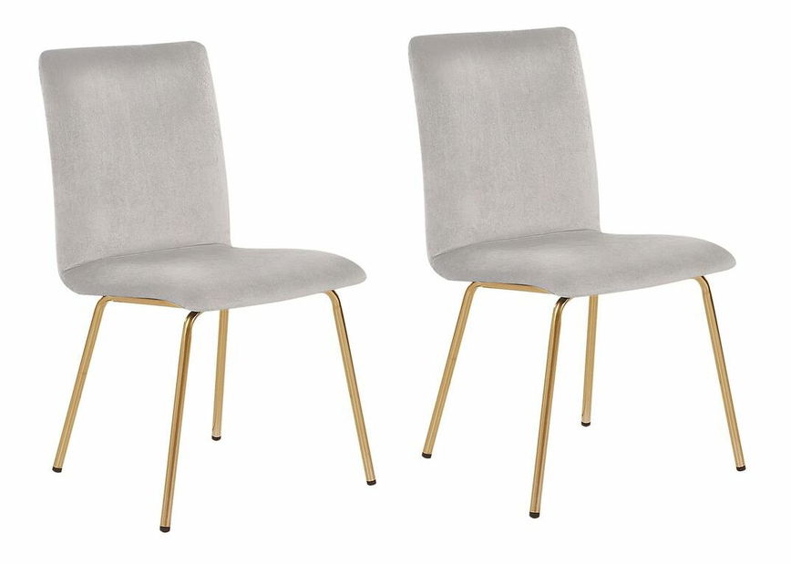 Set 2ks. jedálenských stoličiek Rundo (sivá)
