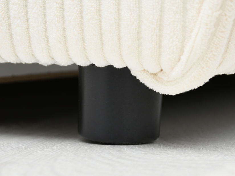 Pohovka dvojsedačka Nazismo (krémová + čierna)