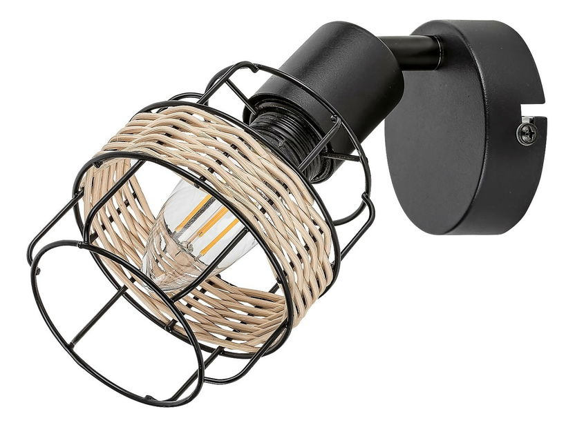 Corp iluminat spotlight Hopei 5281 (natural + negru)