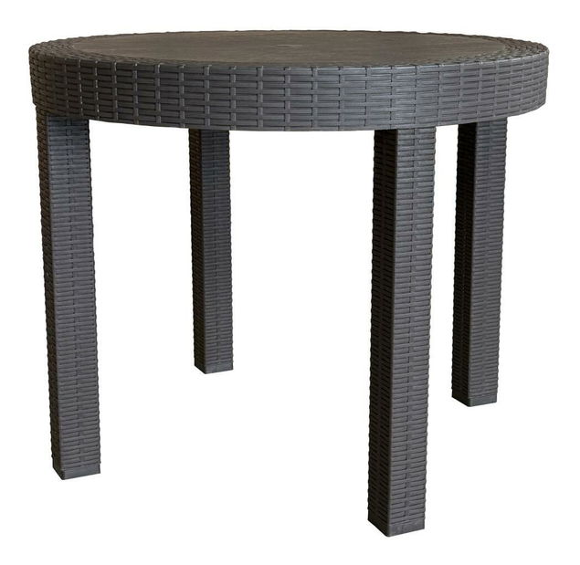 Kerti asztal Zanjar (barna) (4 fő részére)