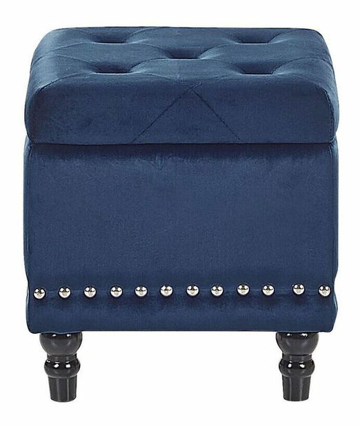 Zsámoly LARIO (sötétkék) (tárolóhellyel)