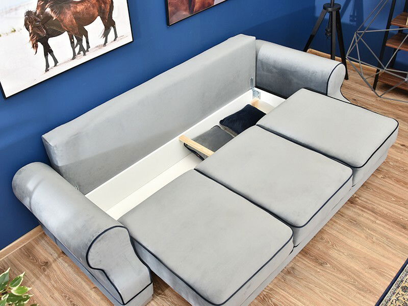 Canapea Canapea trei locuri Taskent (gri)