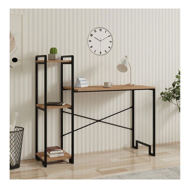 Masă PC Dipelo (pin atlantic + negru)