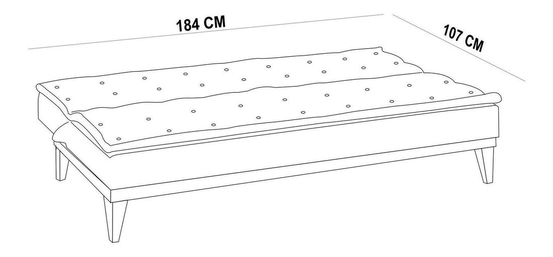 Set canapea fotoliu Fiorucci (gri închis)