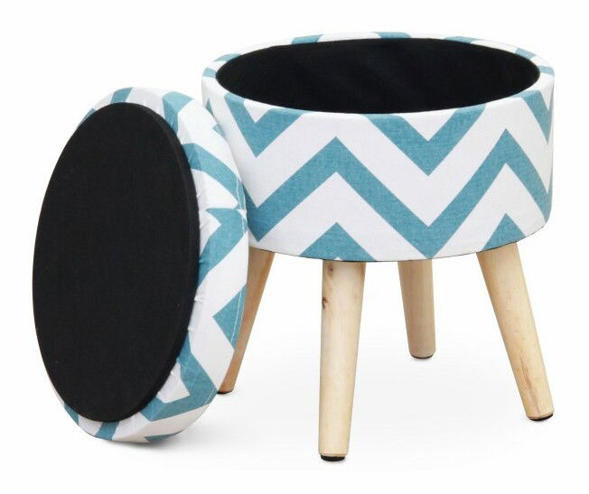 Taburetka Darla (modrá)