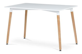 Jedálenský stôl Desmochada (biela) (pre 4 osoby)