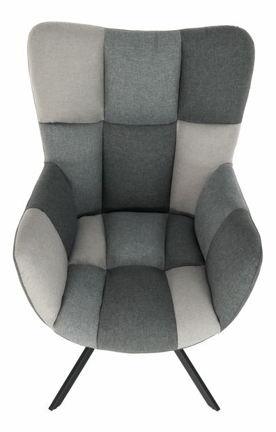 Fotoliu rotativ de design Komand (patchwork)