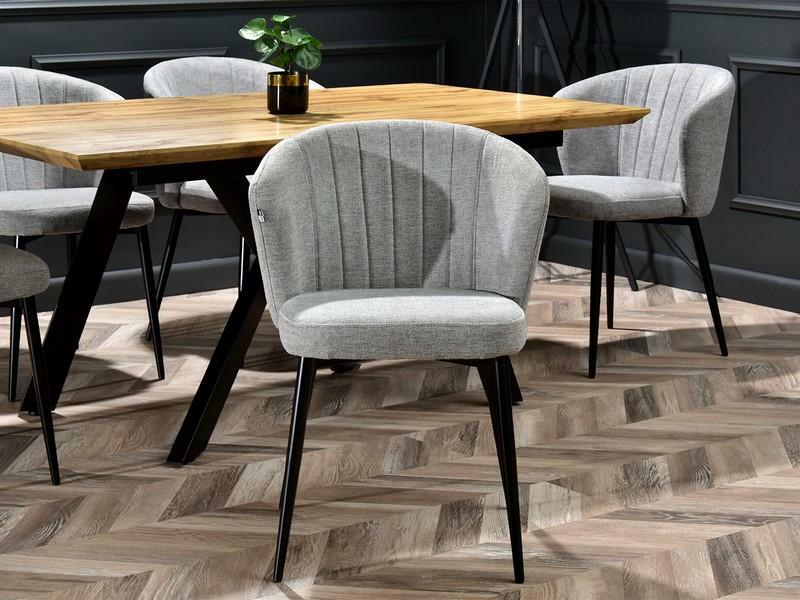 Scaun Zane (gri + negru)