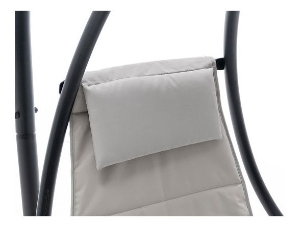 Fotoliu suspendat Slayer (antracit + alb gri)