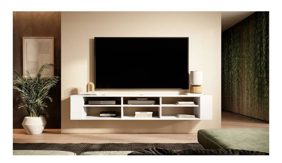 Tv szekrény/asztal Walker 175 (fehér)