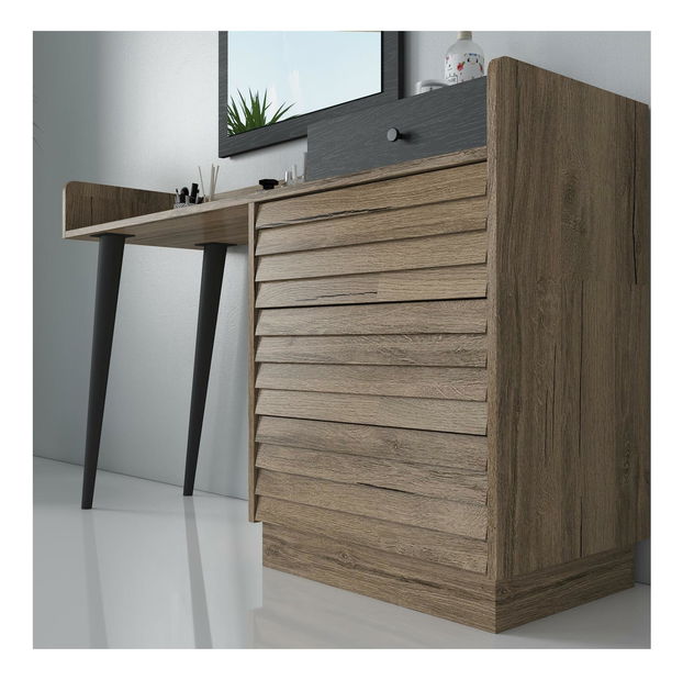 Măsuță toaletă Franc 64 (nuc negru)