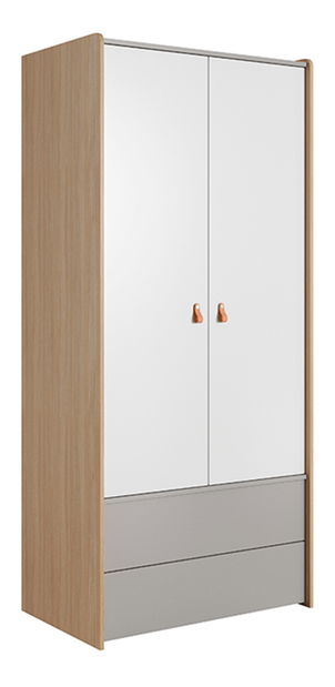 Franciaágy 180 cm Angi (barna) (ágyráccsal)