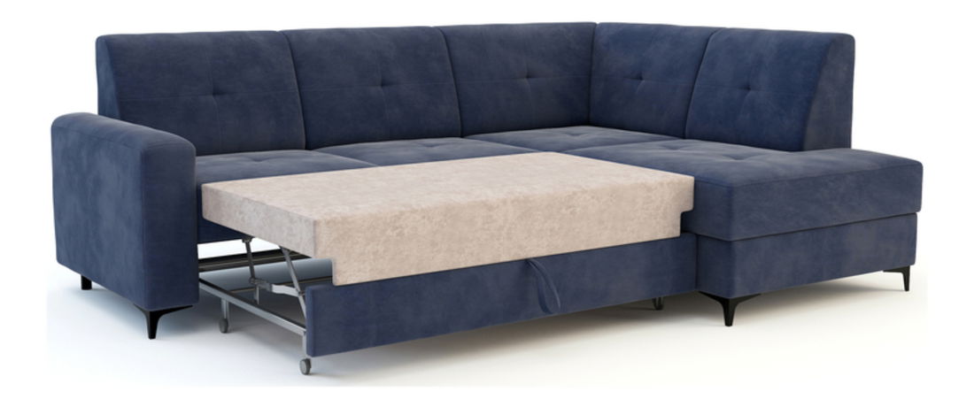 Rohová sedačka Scandal (tmavomodrá) (P)
