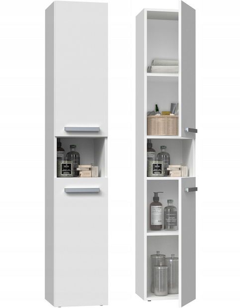 Kúpeľňová skrinka Neltossa 8 (biela)