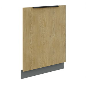 Uși pentru mașina de spălat vase Carminia ZM 713x596 (stejar cremona + antracit)