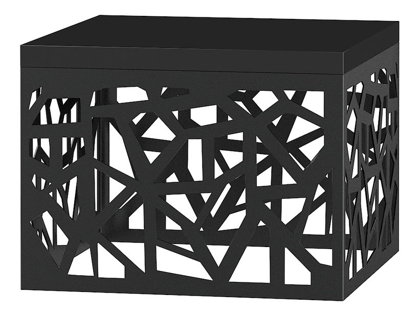 Stolić za kavu Tariq (crna sjajna + crna)