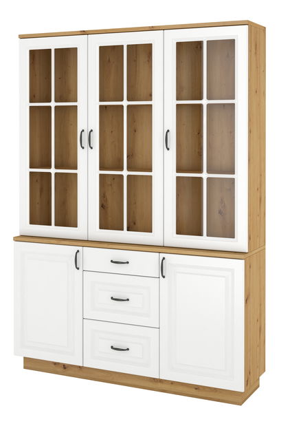 Vitrinszekrény Fluffy 3D