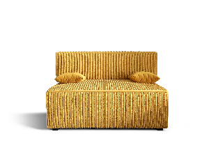 Kétszemélyes kanapé Mirage (sárga)