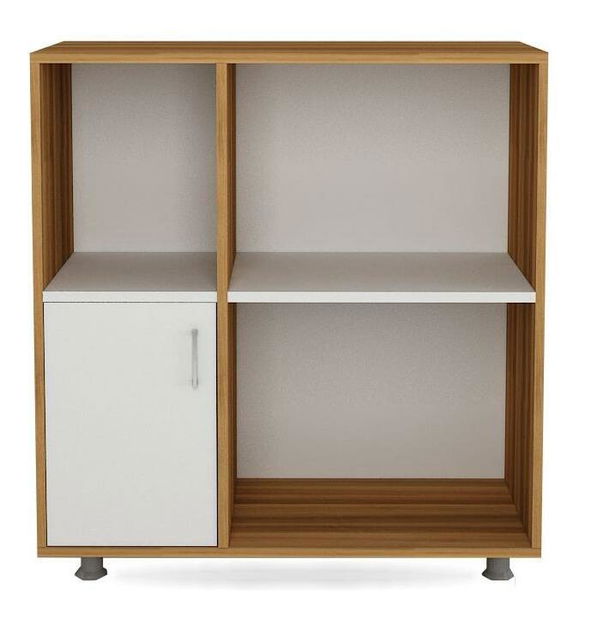 Dulap suspendat Daboko 3 (Stejar + alb)