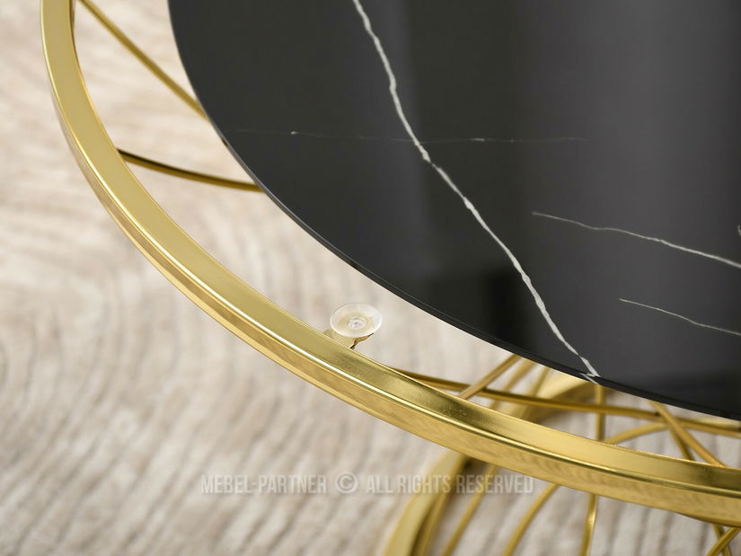 Stolić za kavu Favorezcan (crna + zlatna)