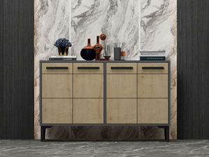 Komoda Daduko (antracit + zafirov hrast)