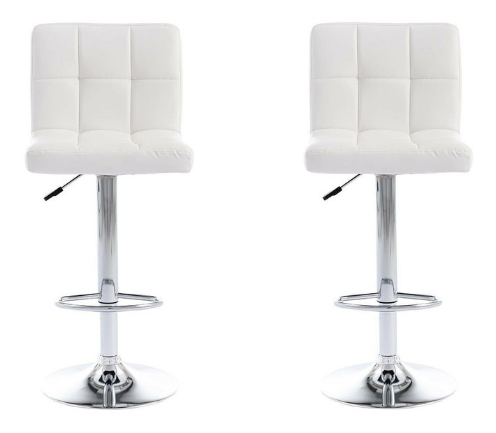 Set barskih stolica (2 kom.) Mirjan Arlo 628 0 (wh White)