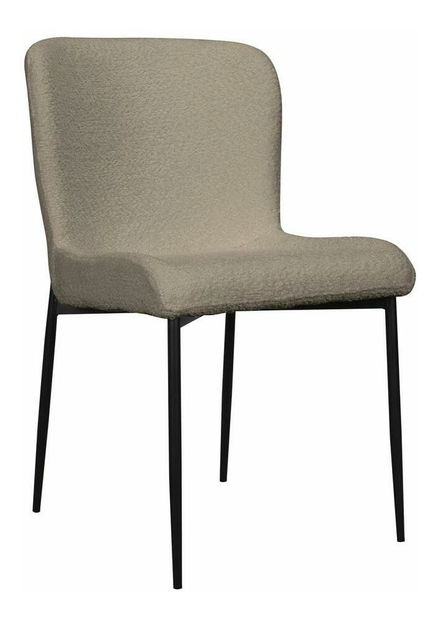 Jedálenská stolička Nebula (sivobéžová + čierna)