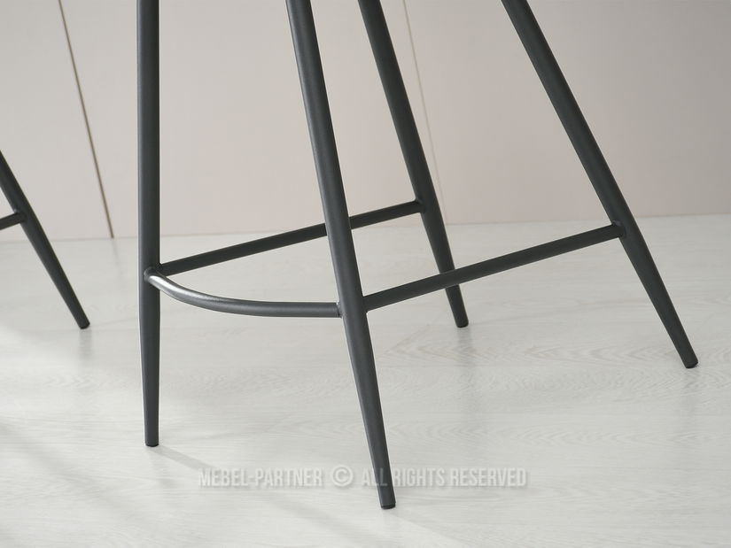 Stolica Miguel (siva + crna)