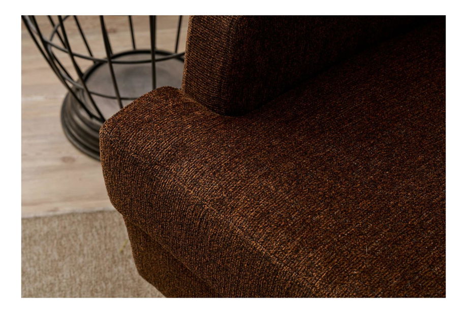 Fotel Kanasota (barna + dió)