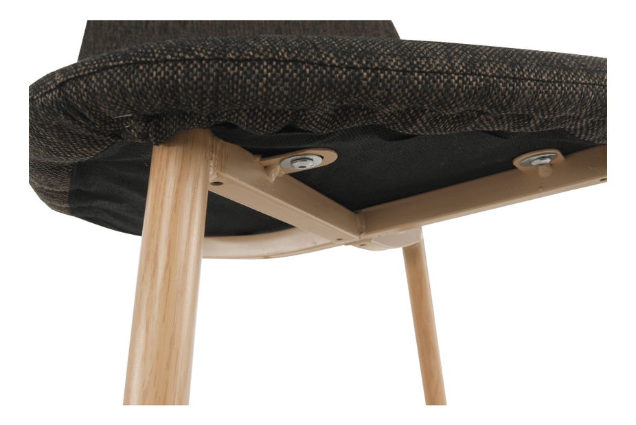 Scaun de sufragerie Laga (maro închis)