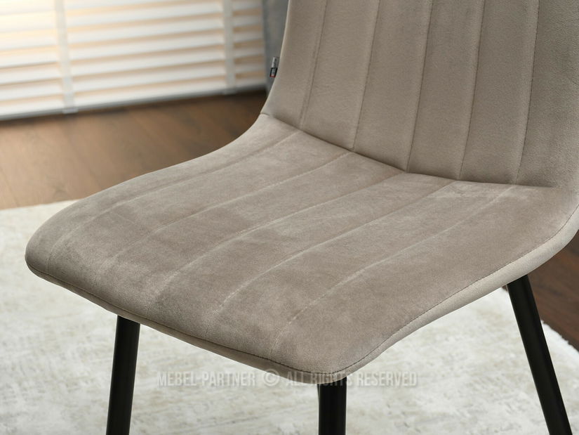 Szék Mia (bézs + fekete)