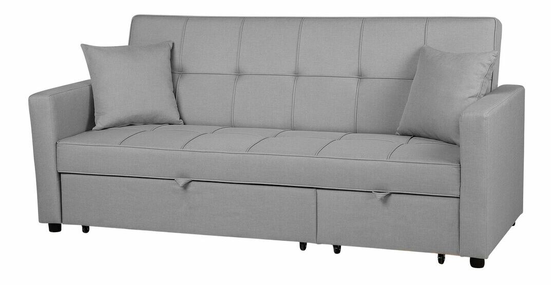 Pohovka trojsedačka Gunds (svetlosivá)