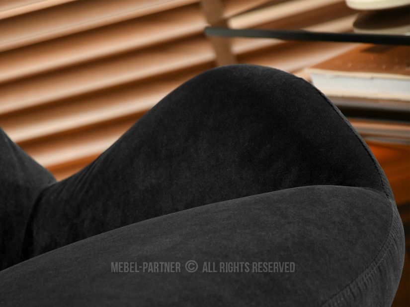 Fotoliu relax Sikula (negru)