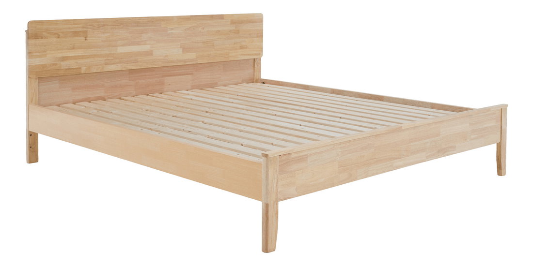 Pat matrimonial 180 cm Novedades (natural) (cu somieră)
