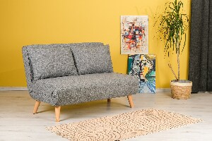 Kanapé futon Fillie (sötétszürke)