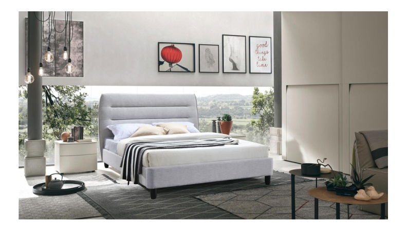 Pat matrimonial 160 cm Majestik (cu somieră)