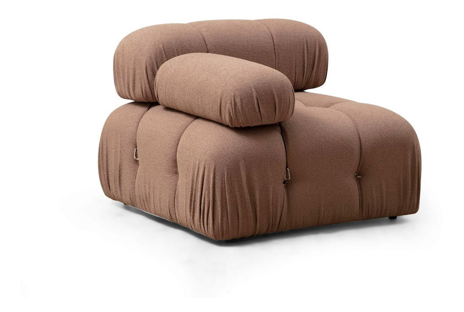 Kreslo Bubel (hnedá) (L)