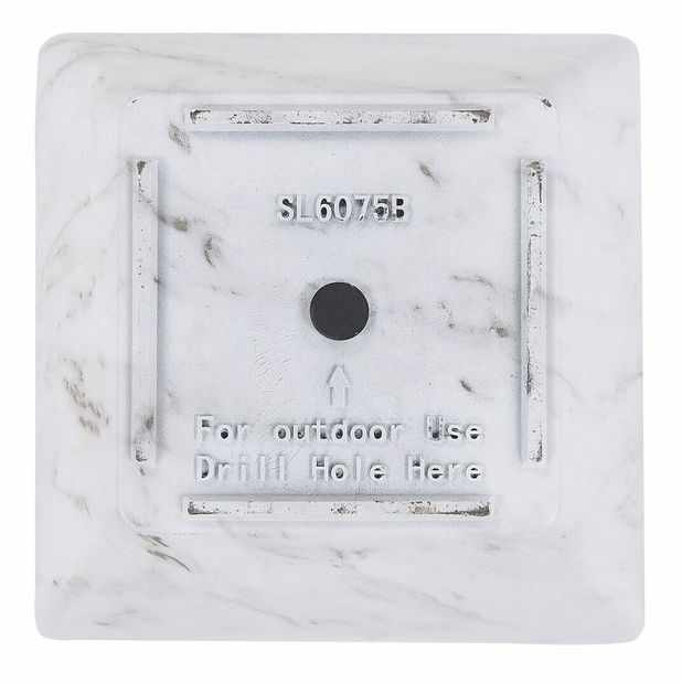 Virágtartó készlet 2 db. 42 cm- Mirko (fehér)