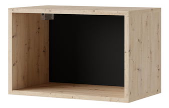 Raft suspendat Calabria P50 (stejar artisan + negru)