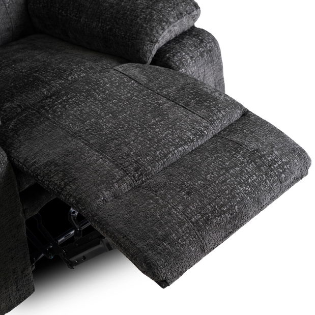 Polohovacie kreslo Apoya (čierna) 