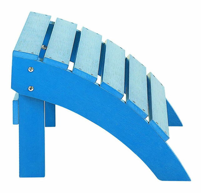 Naslona za noge za vrtnu fotelju Adack (plava)