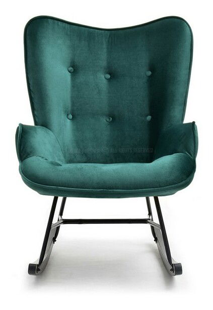 Fotelja Sibyla (zelena + crna)